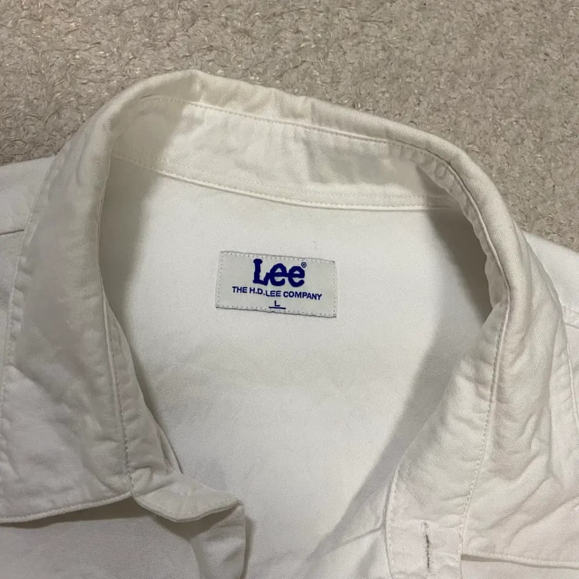 Lee 셔츠 화이트 L 상품이미지3