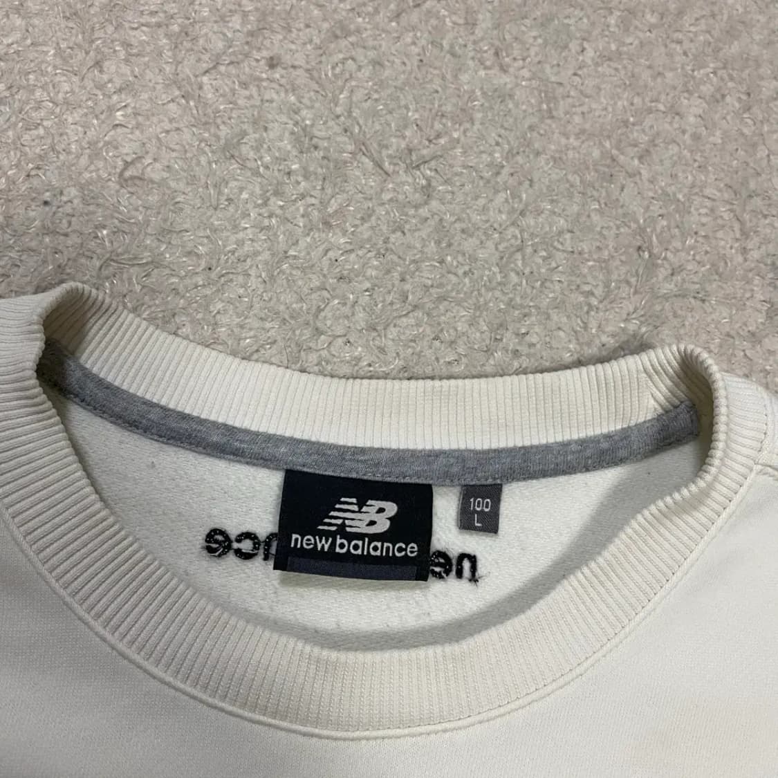 뉴발란스 맨투맨 L 100 상품이미지3