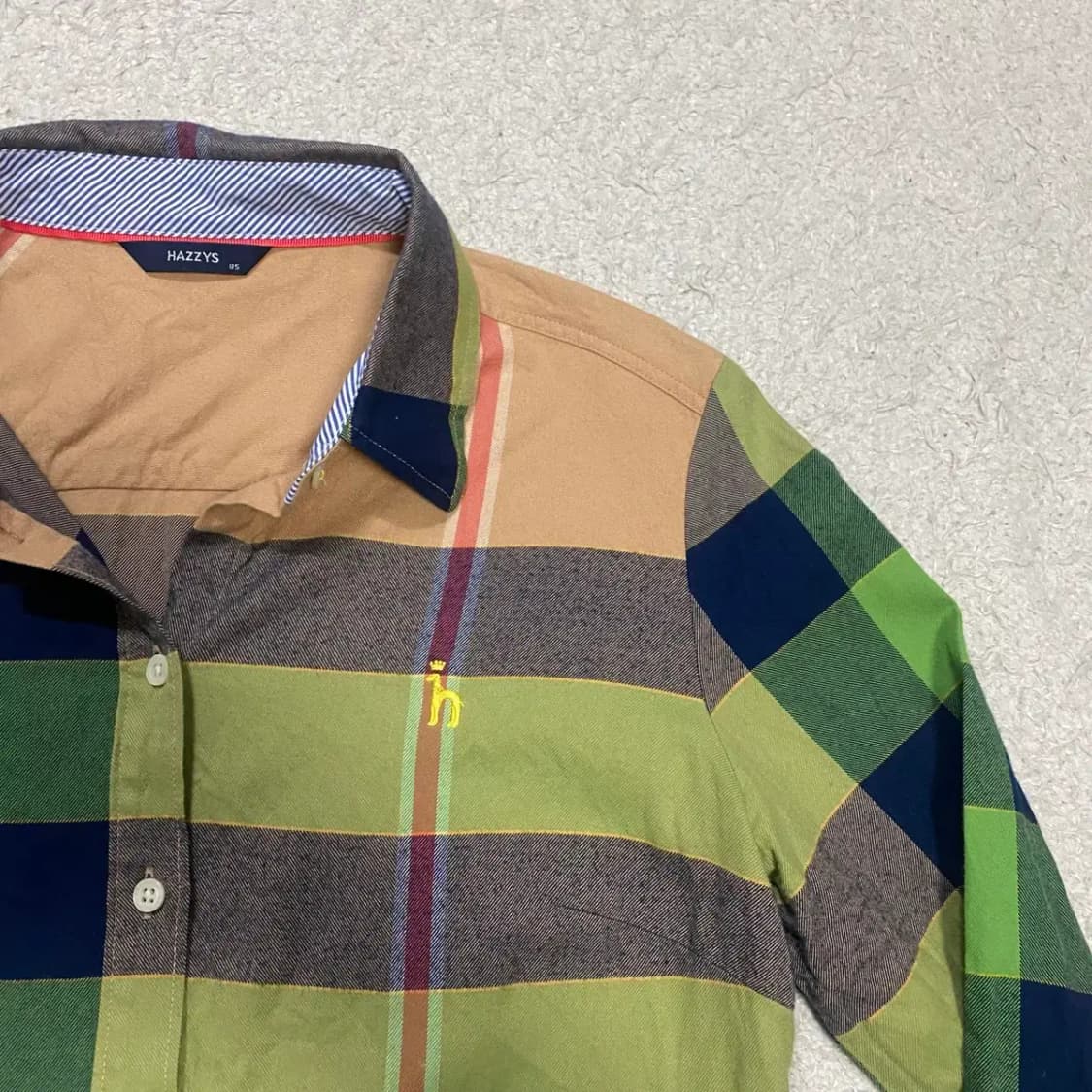 헤지스 셔츠 체크 여성 85 상품이미지2