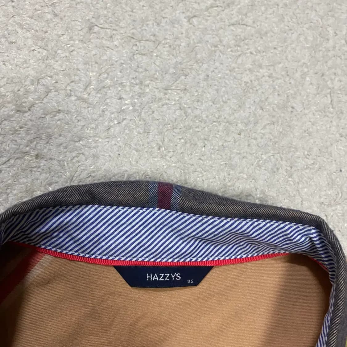 헤지스 셔츠 체크 여성 85 상품이미지3