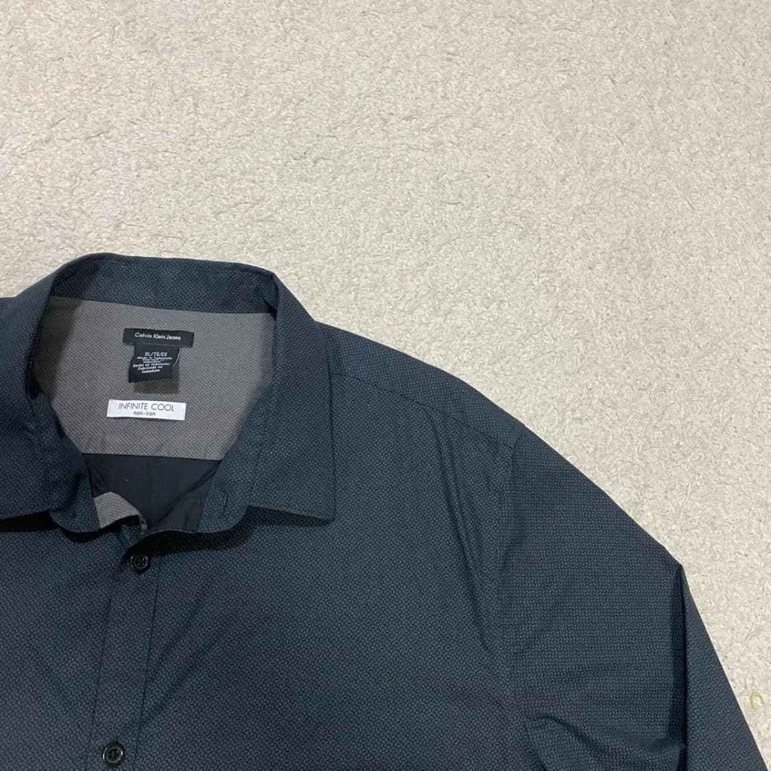 캘빈클라인 셔츠 블랙 XL 상품이미지2