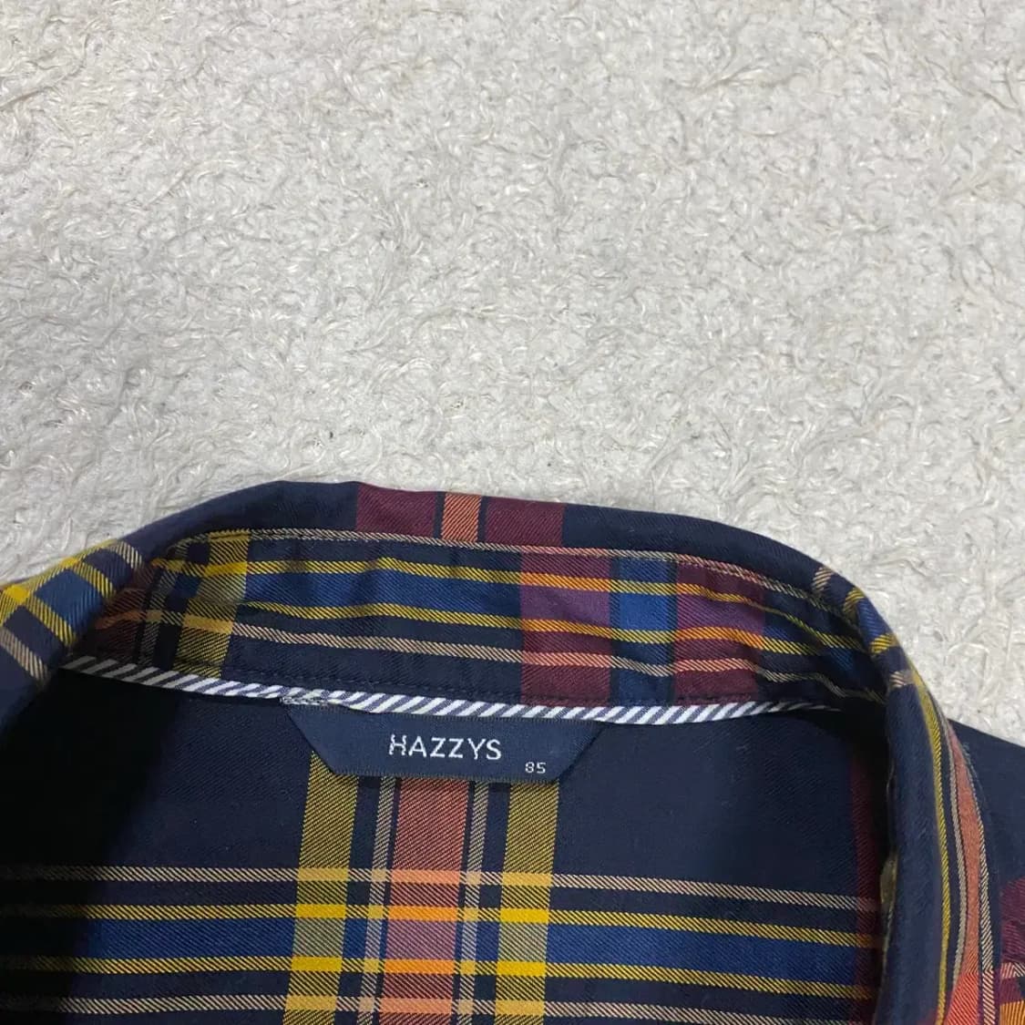 헤지스 셔츠 체크 여성 85 상품이미지3