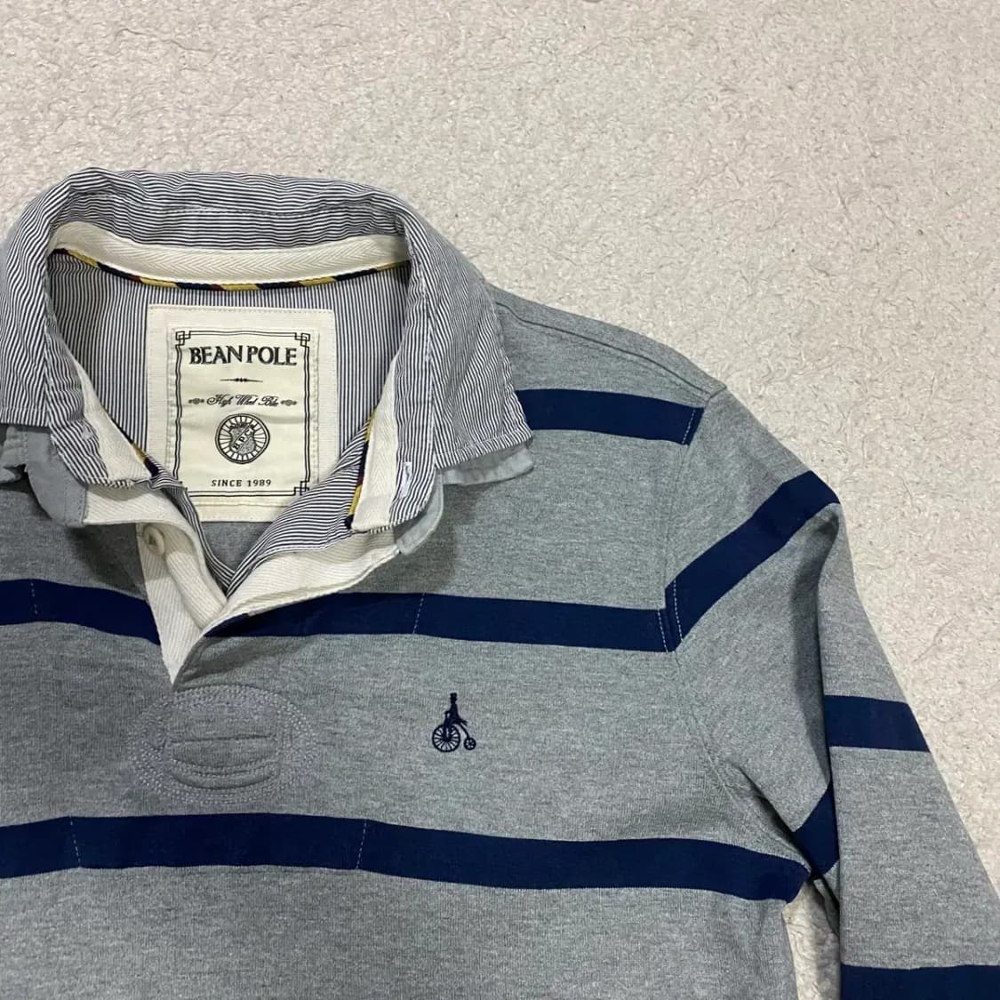 빈폴 긴팔 카라티 m 95 상품이미지2