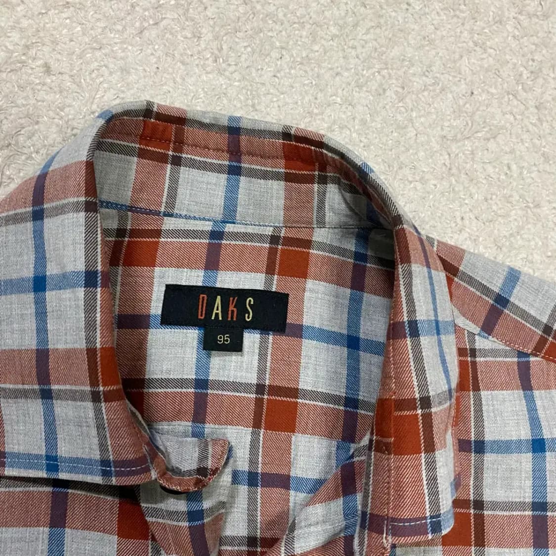 닥스 셔츠 체크 m 95 상품이미지3