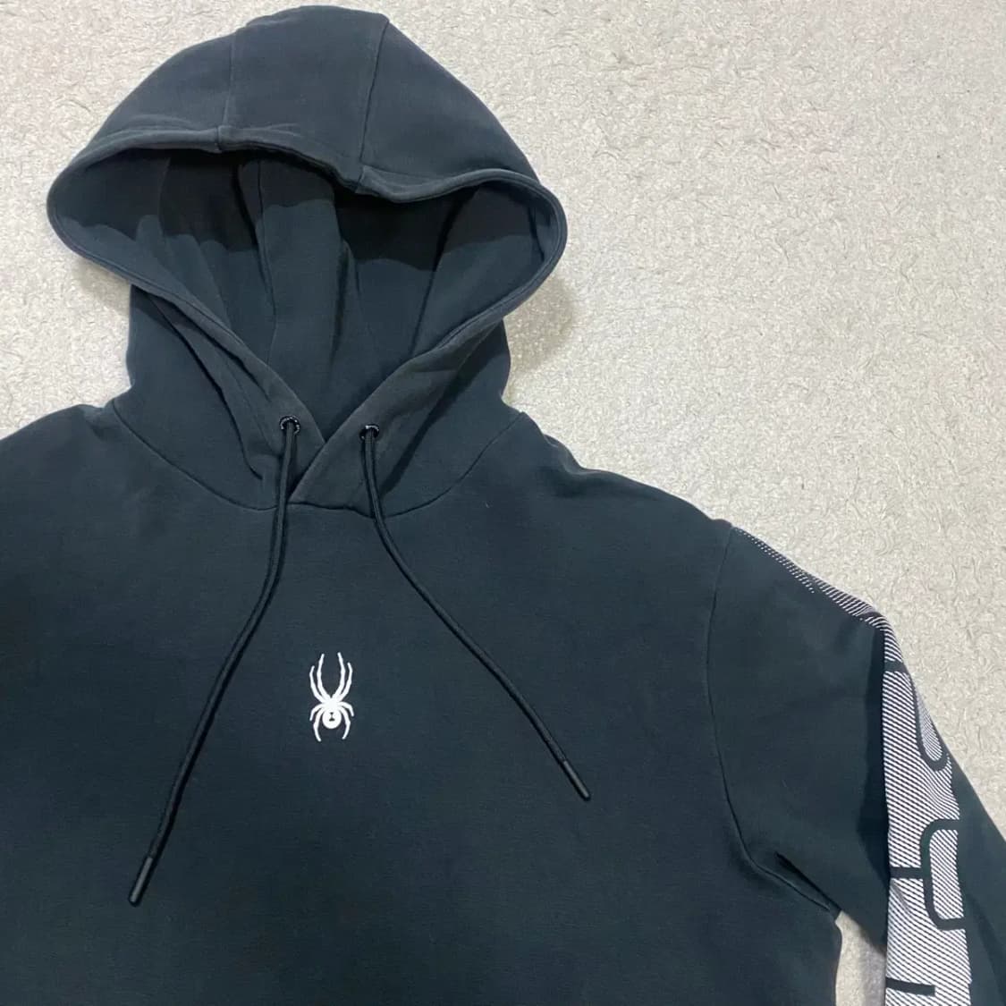 스파이더 후드티 블랙 L 100 상품이미지2