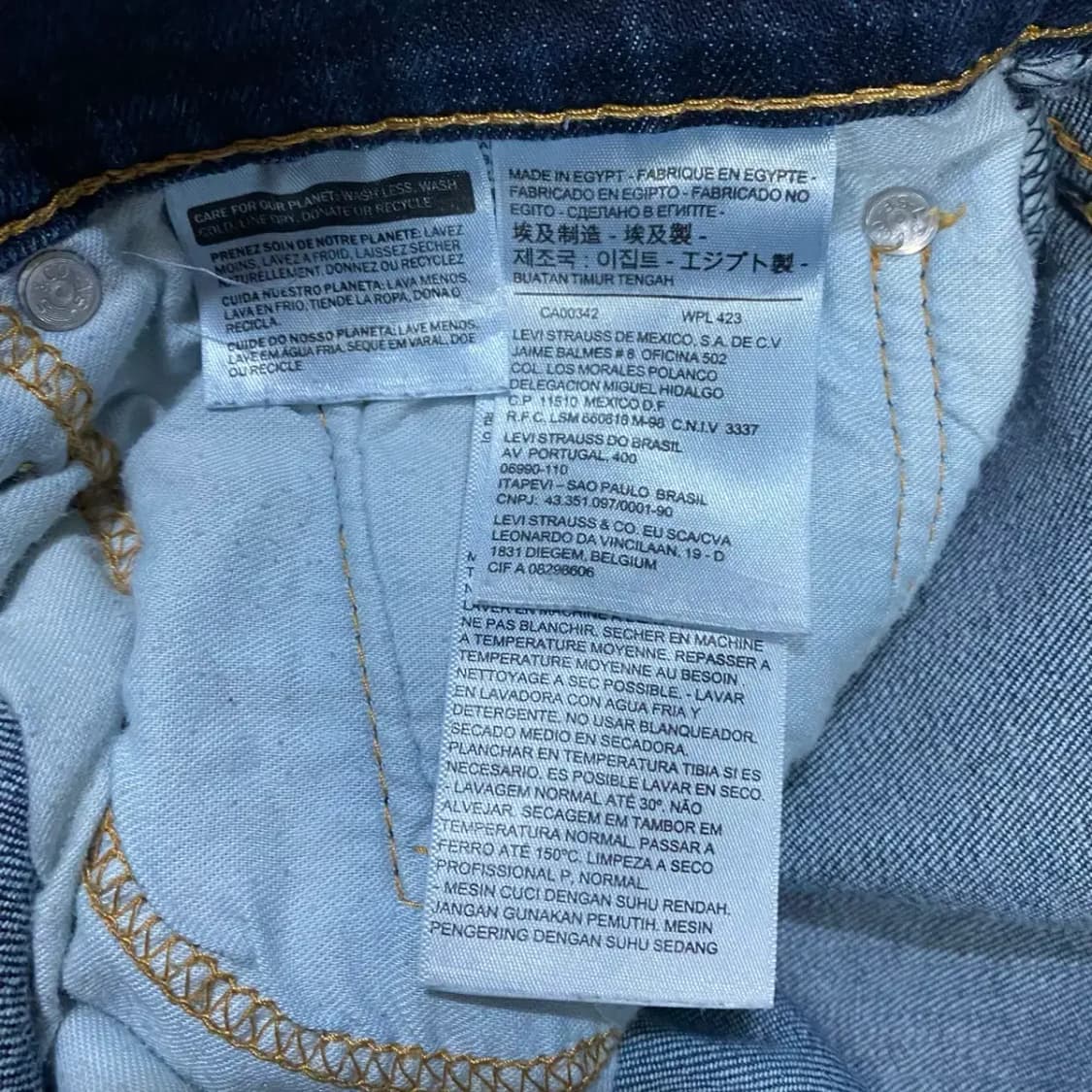 리바이스 511 청바지 데님 팬츠 32인치 상품이미지3