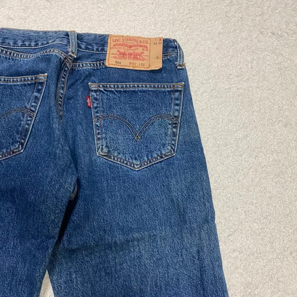 리바이스 501 청바지 데님 팬츠 27인치 상품이미지6