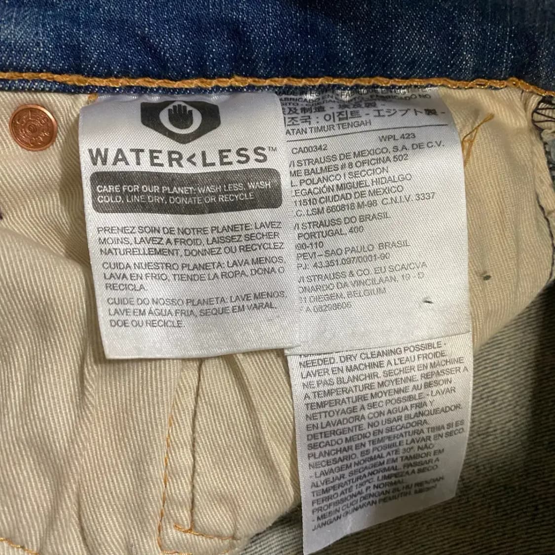 리바이스 청바지 데님 팬츠 28인치 상품이미지3