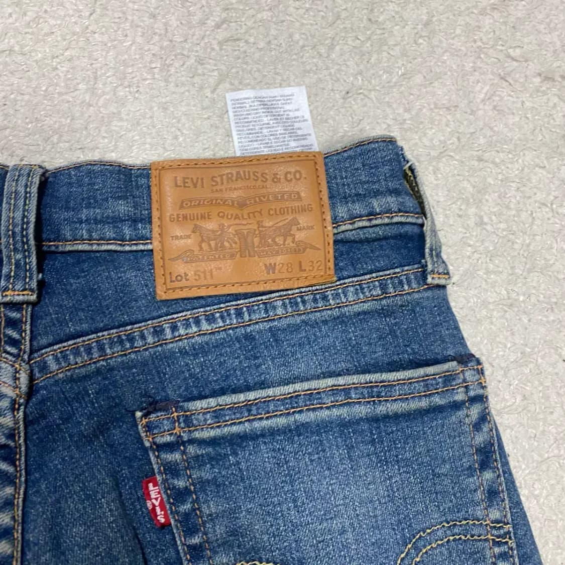 리바이스 청바지 데님 팬츠 28인치 상품이미지7