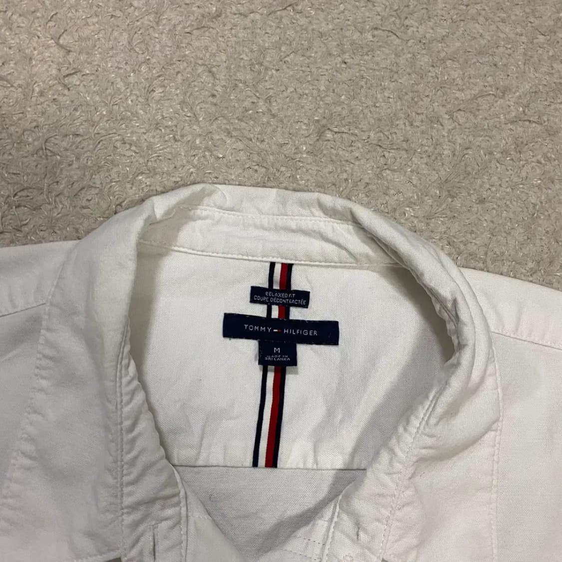 타미힐피거 셔츠 화이트 여성 m 상품이미지3