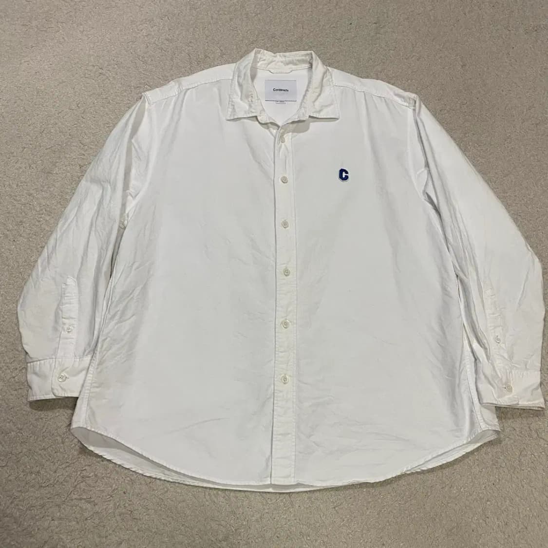 커버낫 셔츠 화이트 XL 상품이미지1
