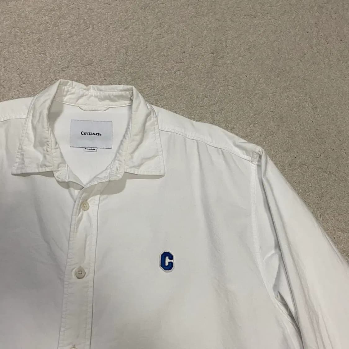 커버낫 셔츠 화이트 XL 상품이미지2