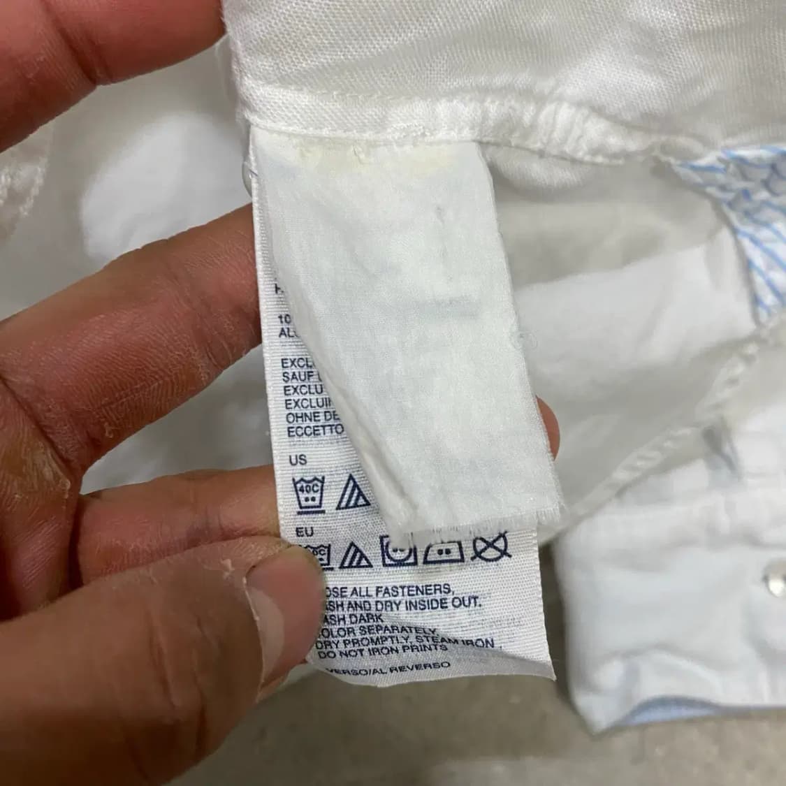 타미힐피거 셔츠 화이트 여성 6 상품이미지5