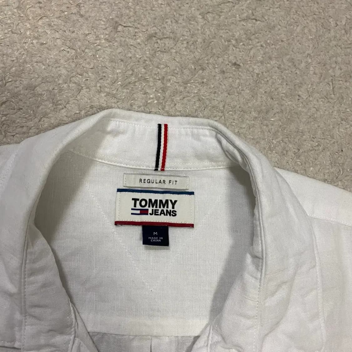 타미힐피거 셔츠 화이트 m 95 상품이미지3