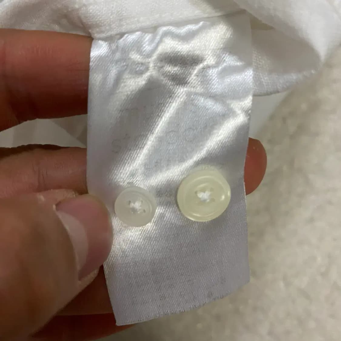 무신사 린넨 셔츠 화이트 L 상품이미지3