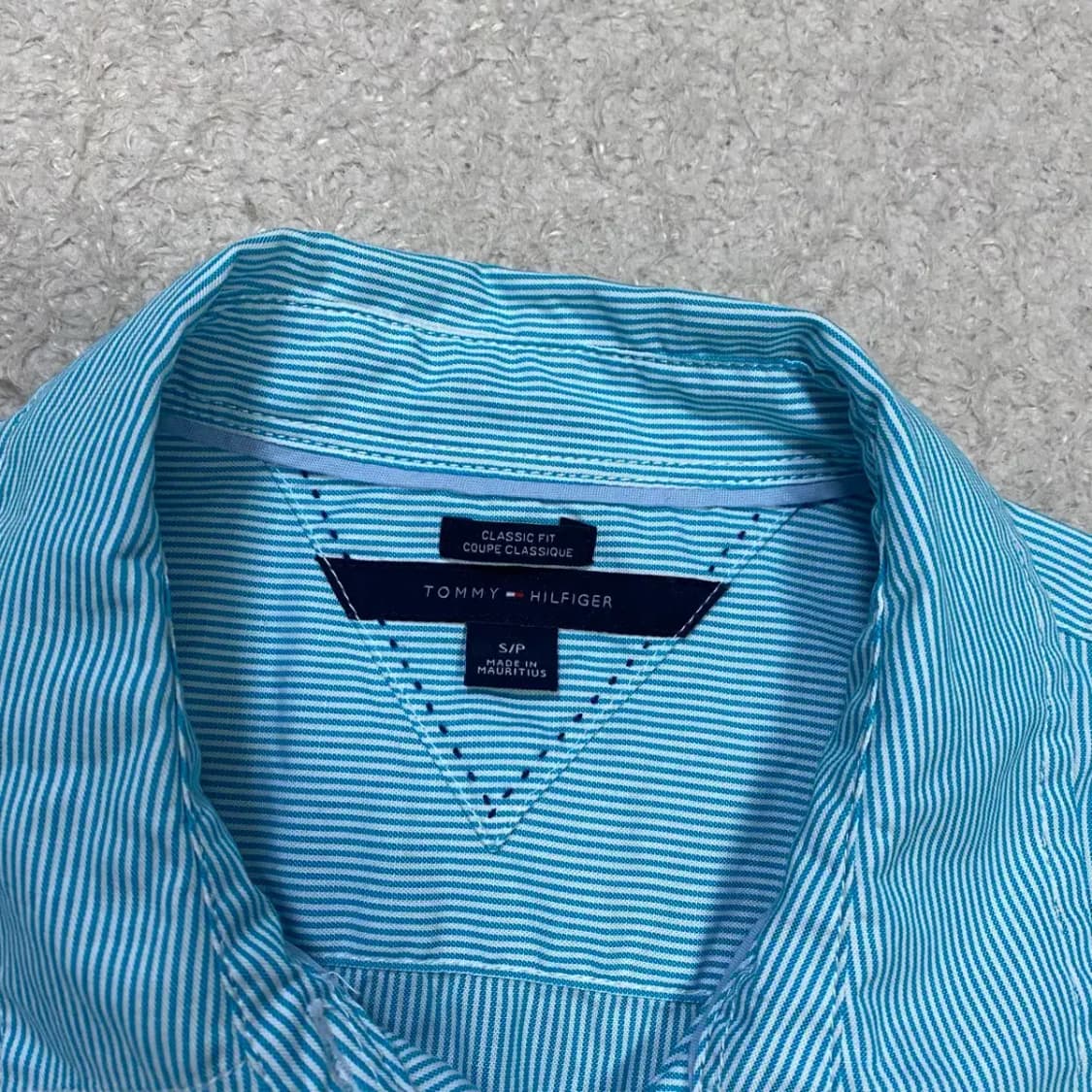 타미힐피거 셔츠 스트라이프 여성 s 상품이미지3