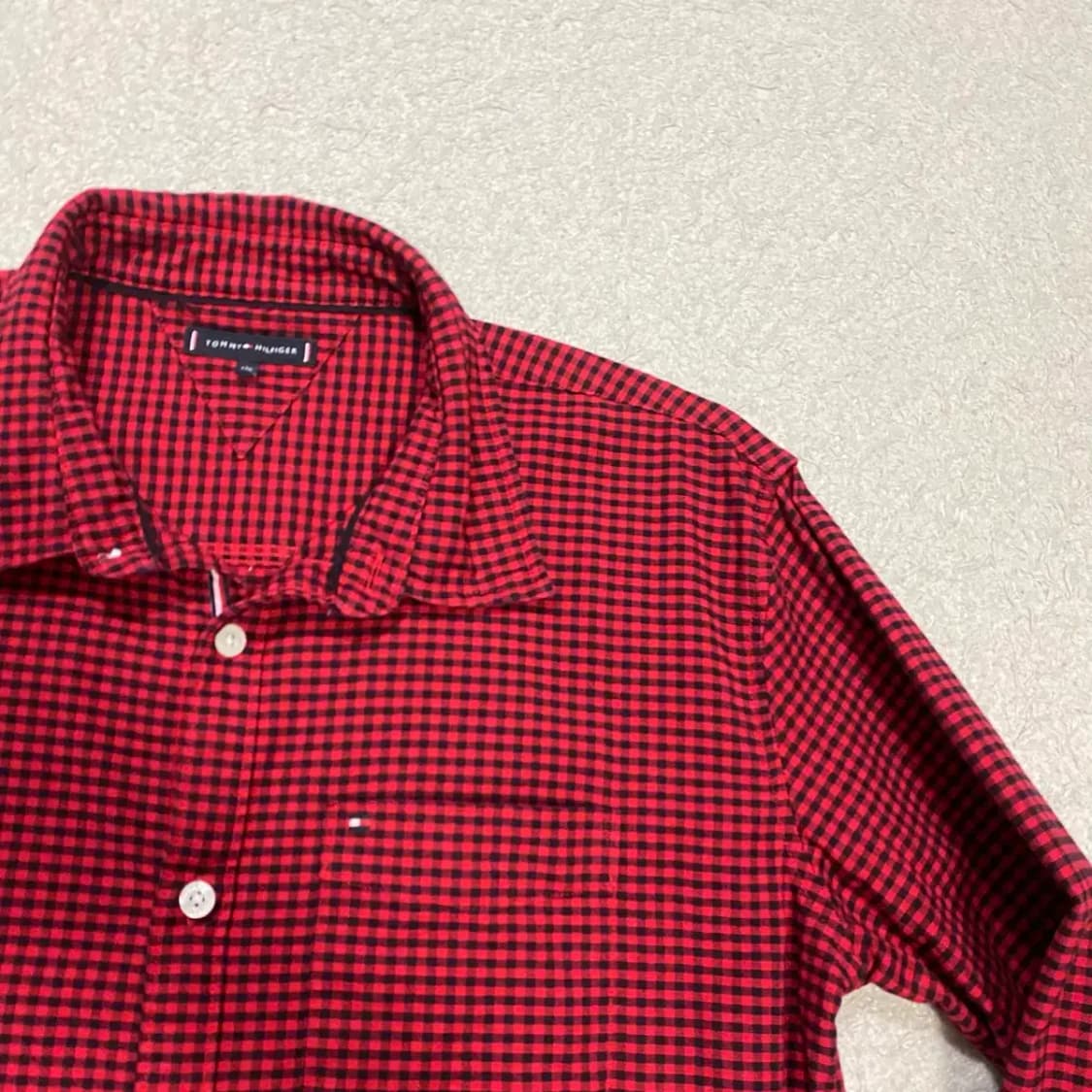 타미힐피거 셔츠 체크 상품이미지2