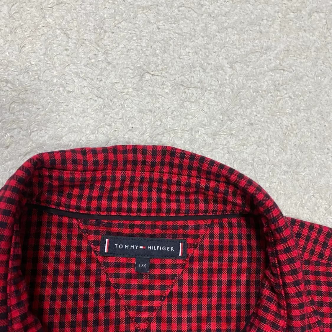 타미힐피거 셔츠 체크 상품이미지3