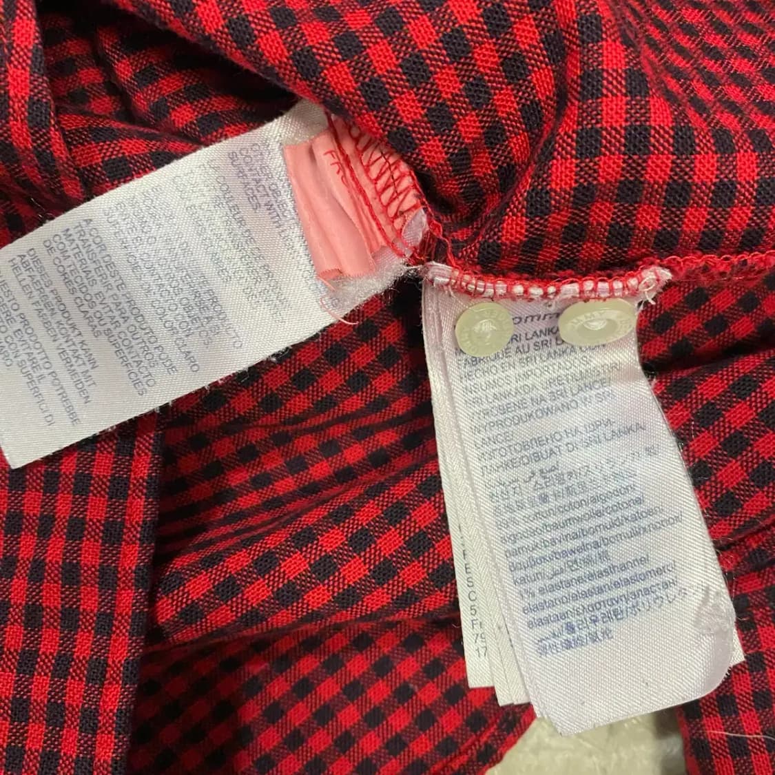 타미힐피거 셔츠 체크 상품이미지4