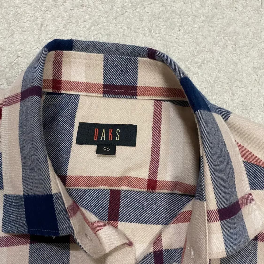 닥스 셔츠 체크 m 95 상품이미지3