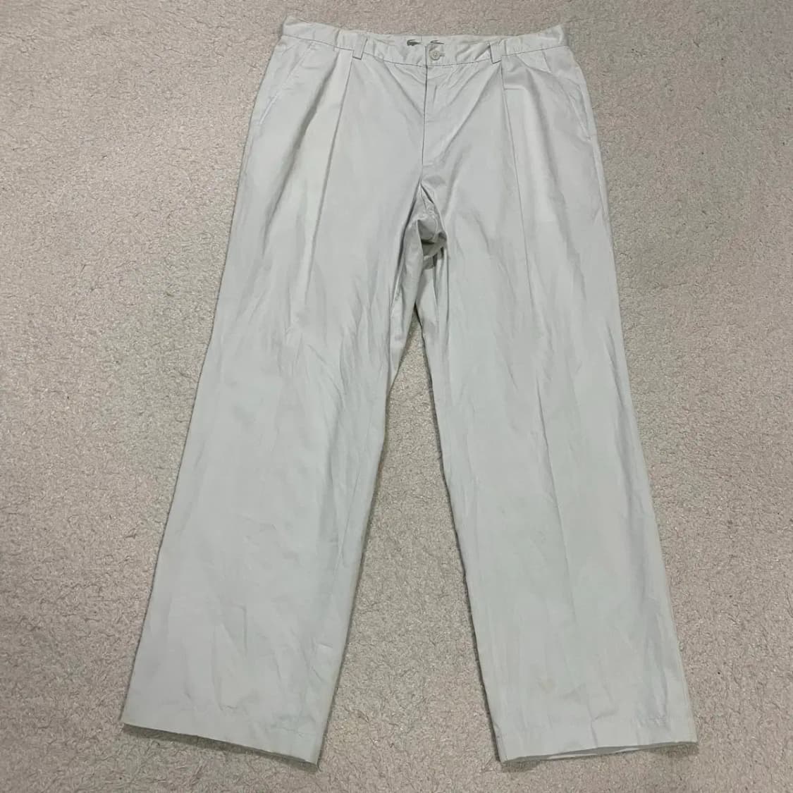 라코스테 면바지 팬츠 34인치 상품이미지1