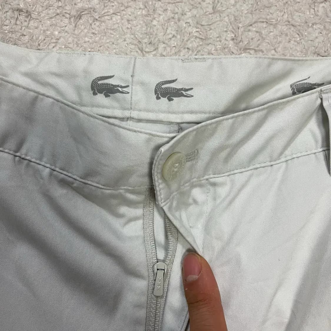 라코스테 면바지 팬츠 34인치 상품이미지3