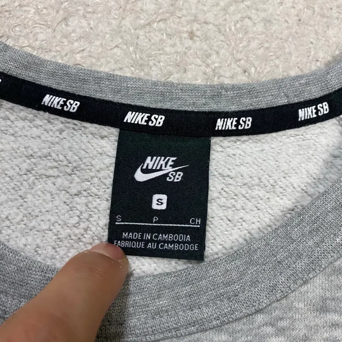 나이키 맨투맨 기모 s 95 상품이미지3