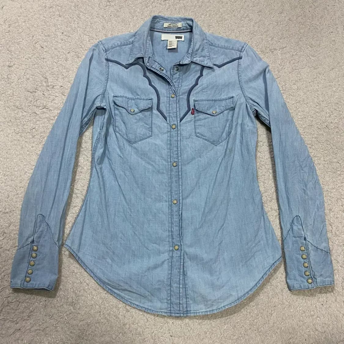 리바이스 데님 셔츠 여성 s 상품이미지1