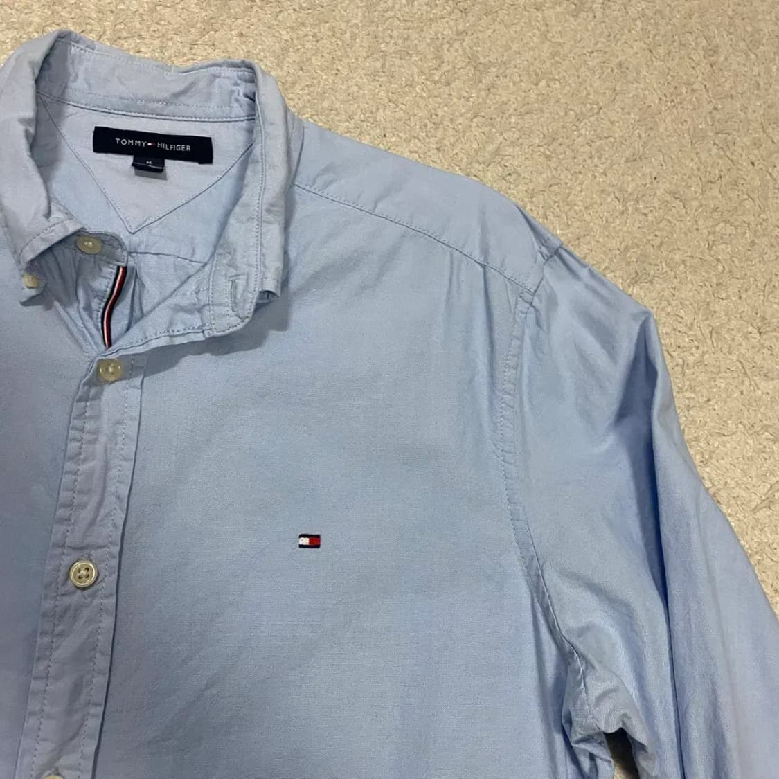 타미힐피거 셔츠 솔리드 m 상품이미지2