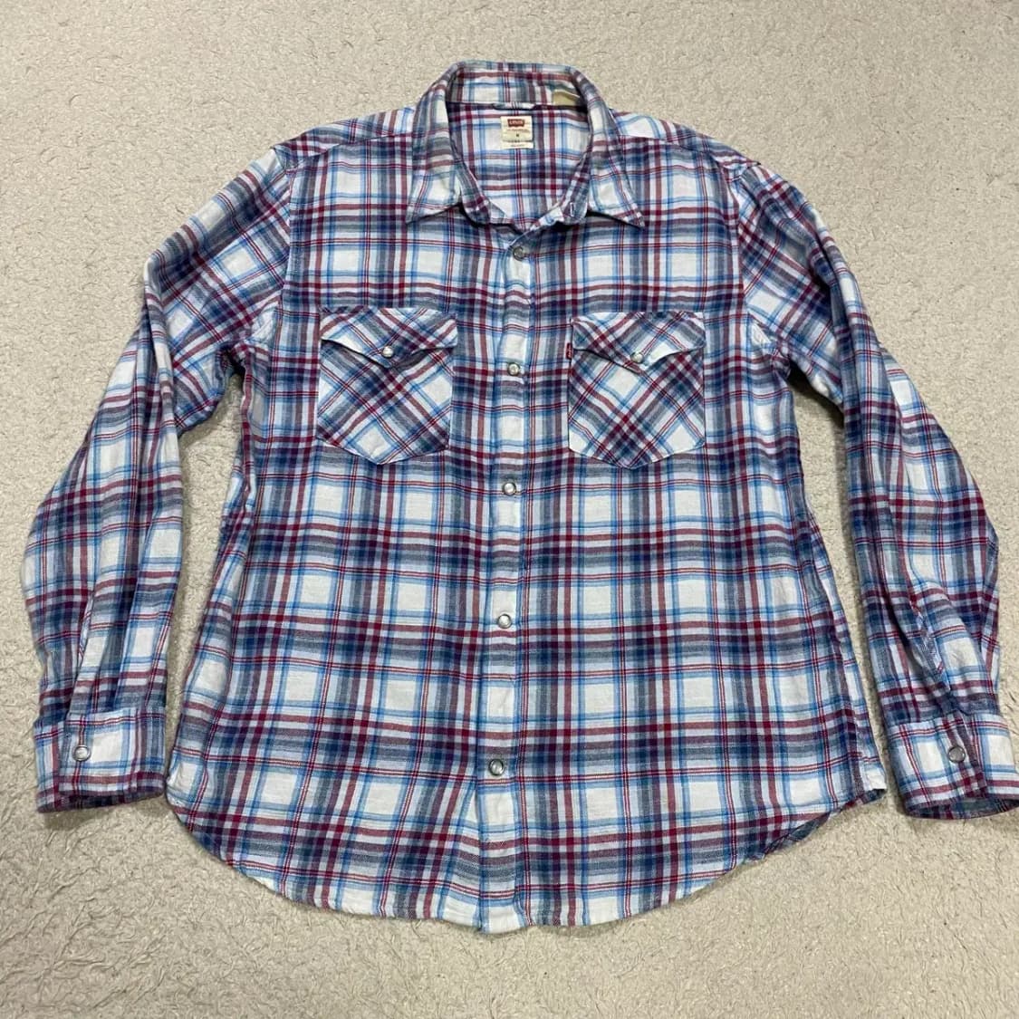 리바이스 셔츠 체크 m 95 상품이미지1