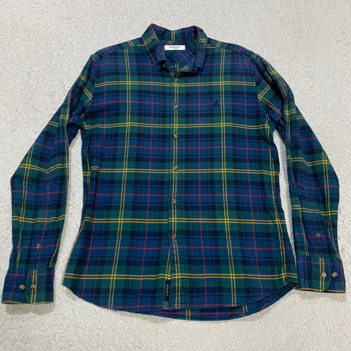 빈폴 셔츠 체크 슬림핏 L 100 상품이미지1