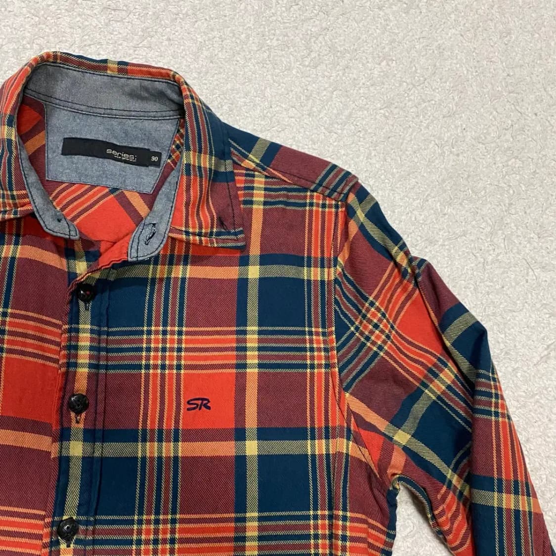 시리즈 셔츠 체크 90 상품이미지2
