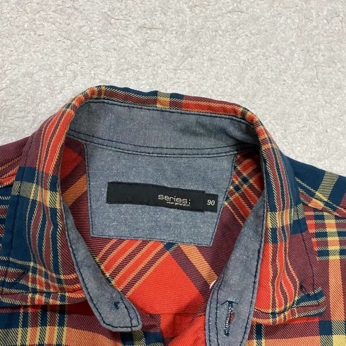 시리즈 셔츠 체크 90 상품이미지3