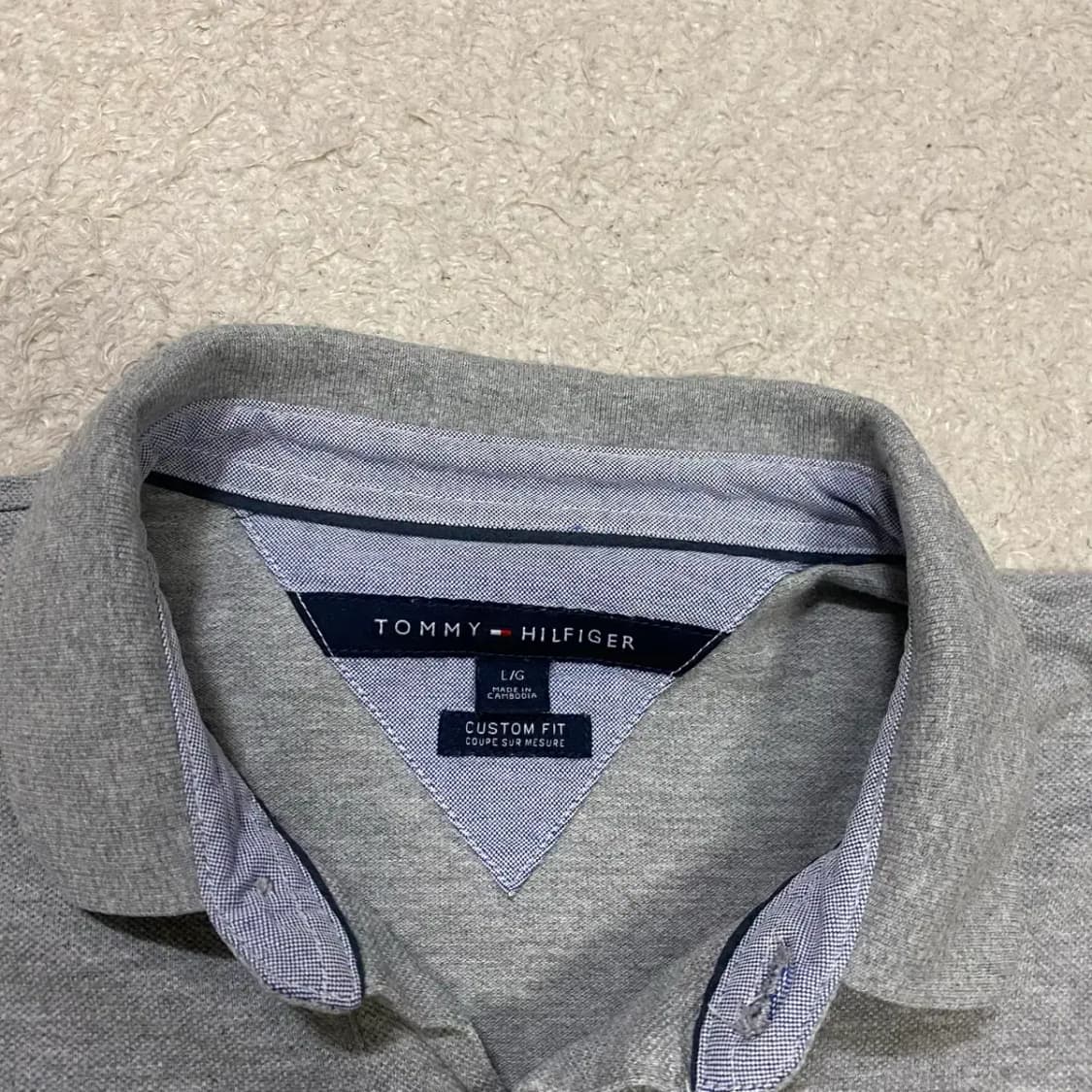 타미힐피거 긴팔 카라티 L 100 상품이미지3