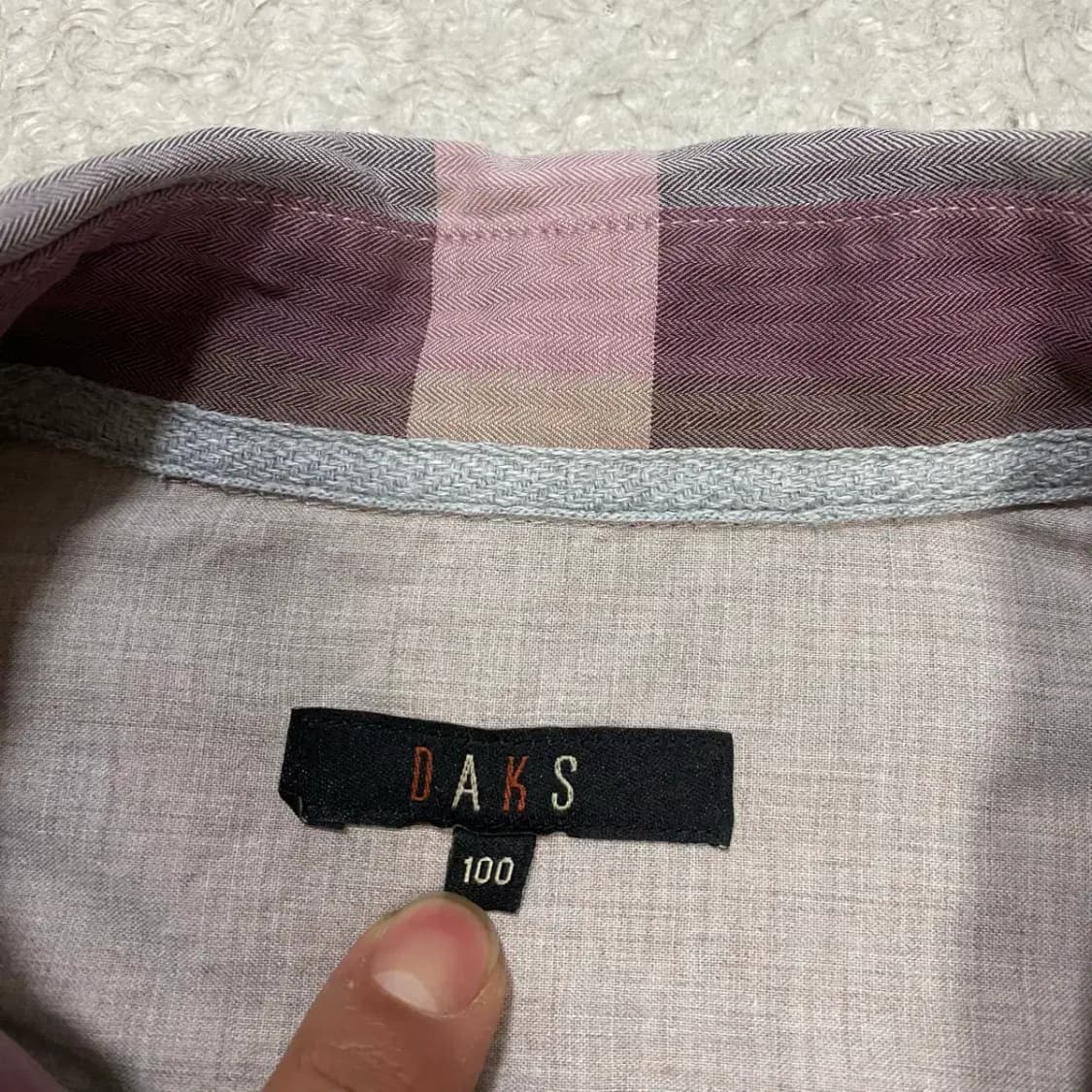 닥스 셔츠 체크 100 상품이미지3