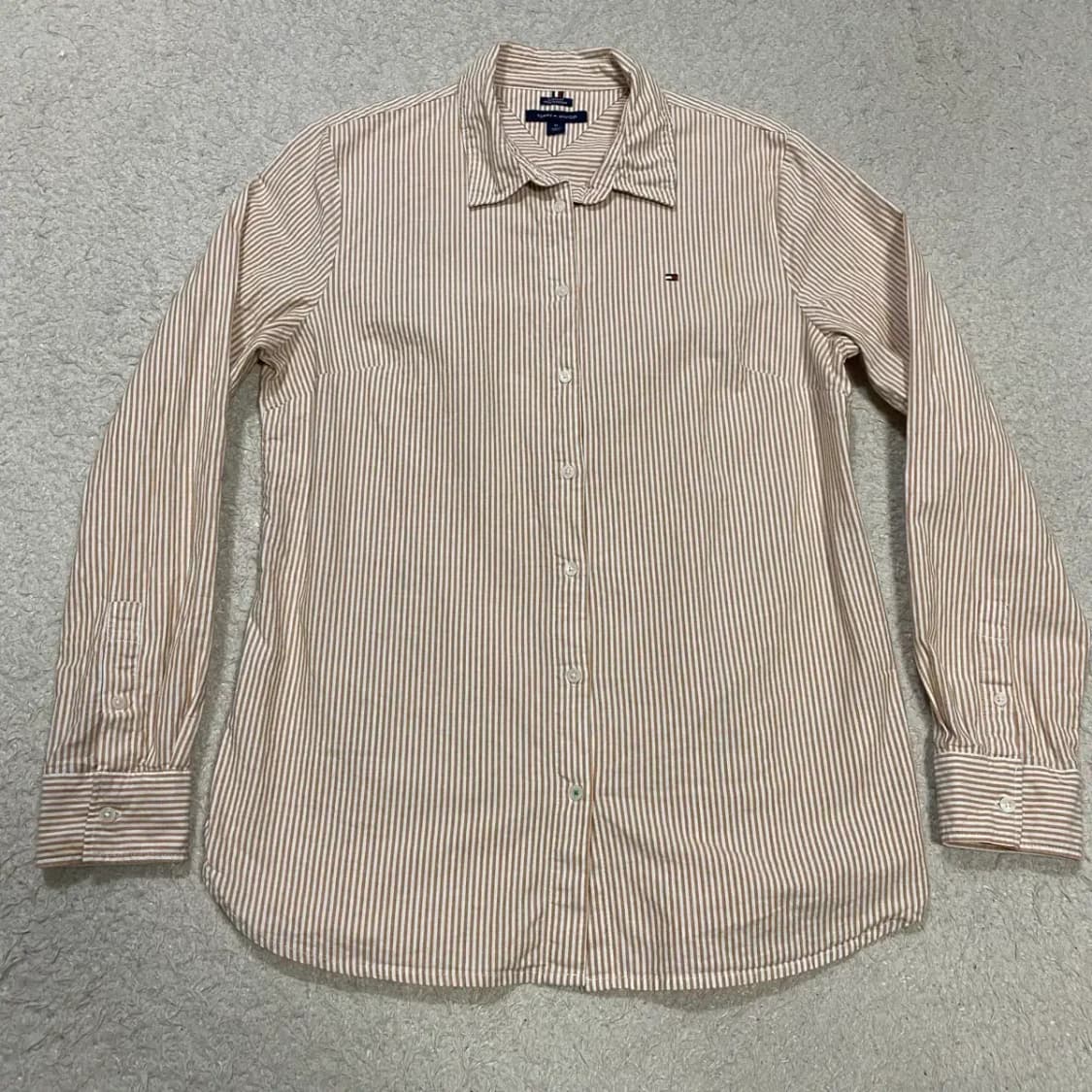 타미힐피거 셔츠 남방 스트라이프 여성 m 상품이미지1