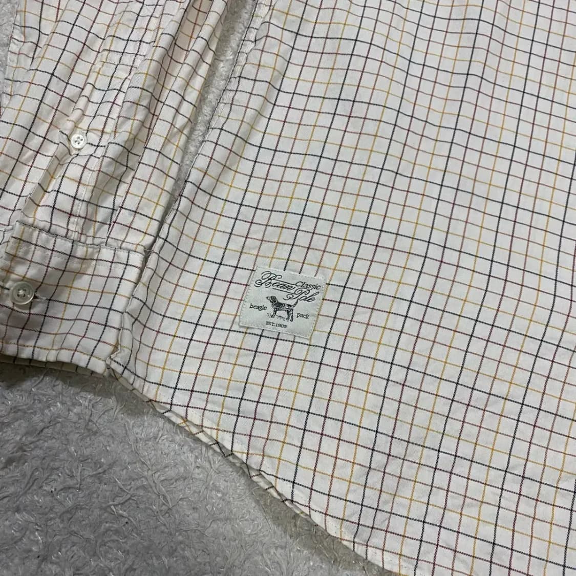 빈폴 셔츠 남방 체크 105 상품이미지2