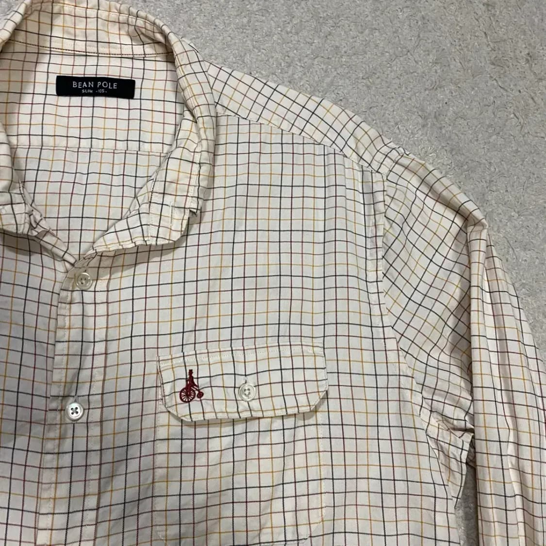 빈폴 셔츠 남방 체크 105 상품이미지3