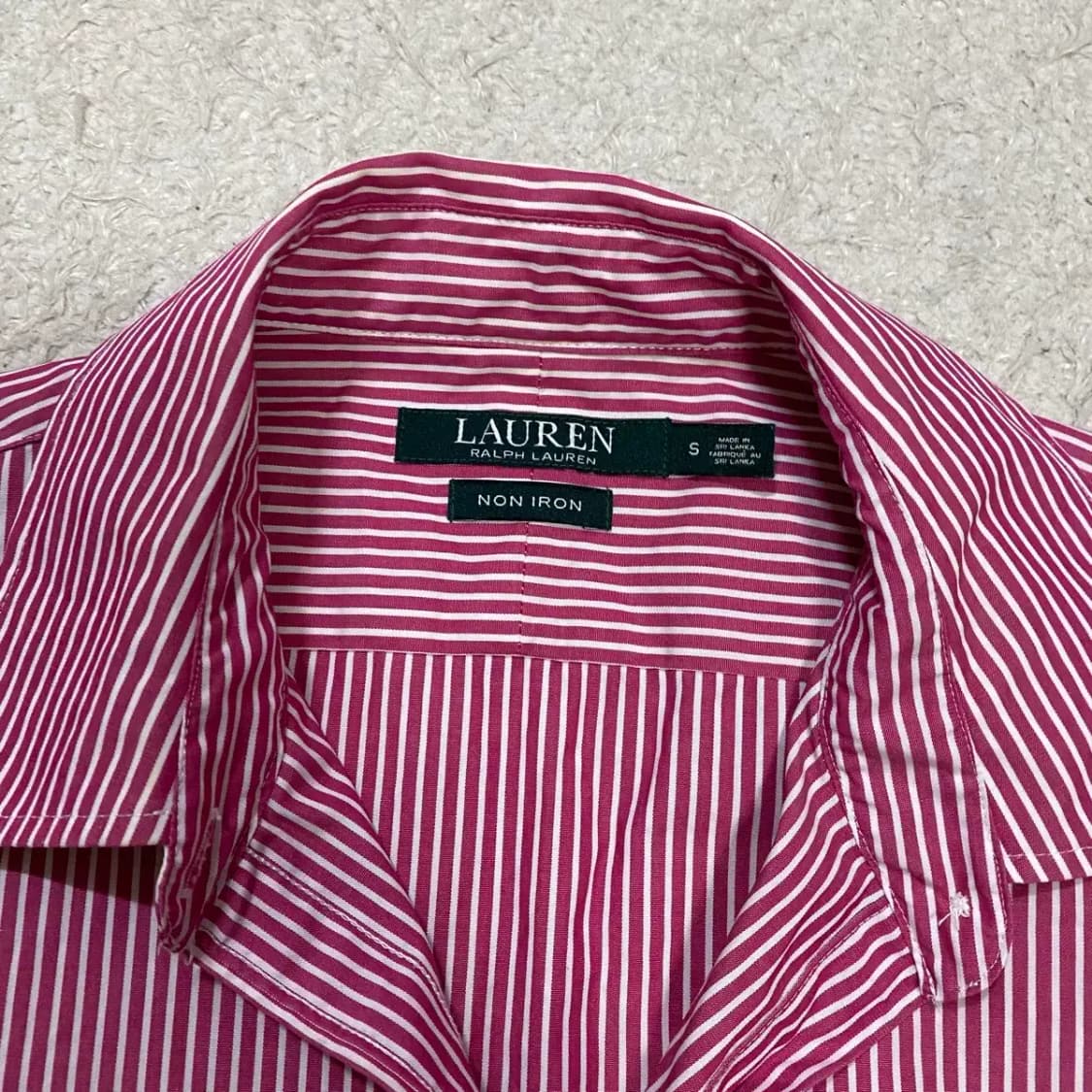 폴로 로렌 랄프로렌 스트라이프 셔츠 여성 s 상품이미지2