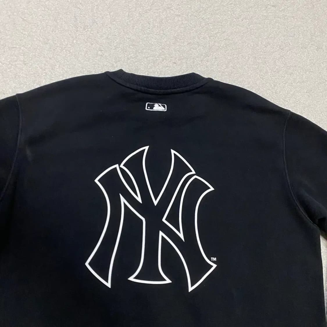 MLB 맨투맨 블랙 s 90 상품이미지7