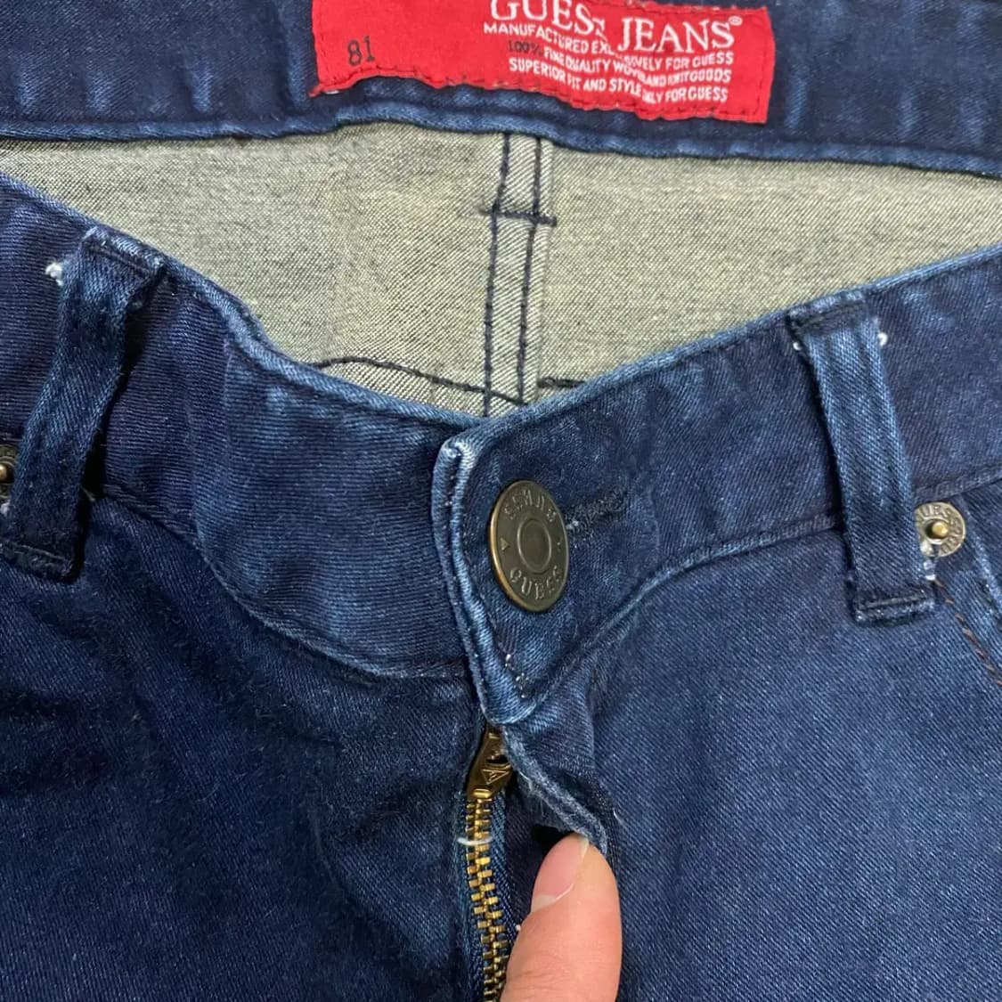 게스 청바지 데님 팬츠 여성 31인치 상품이미지2