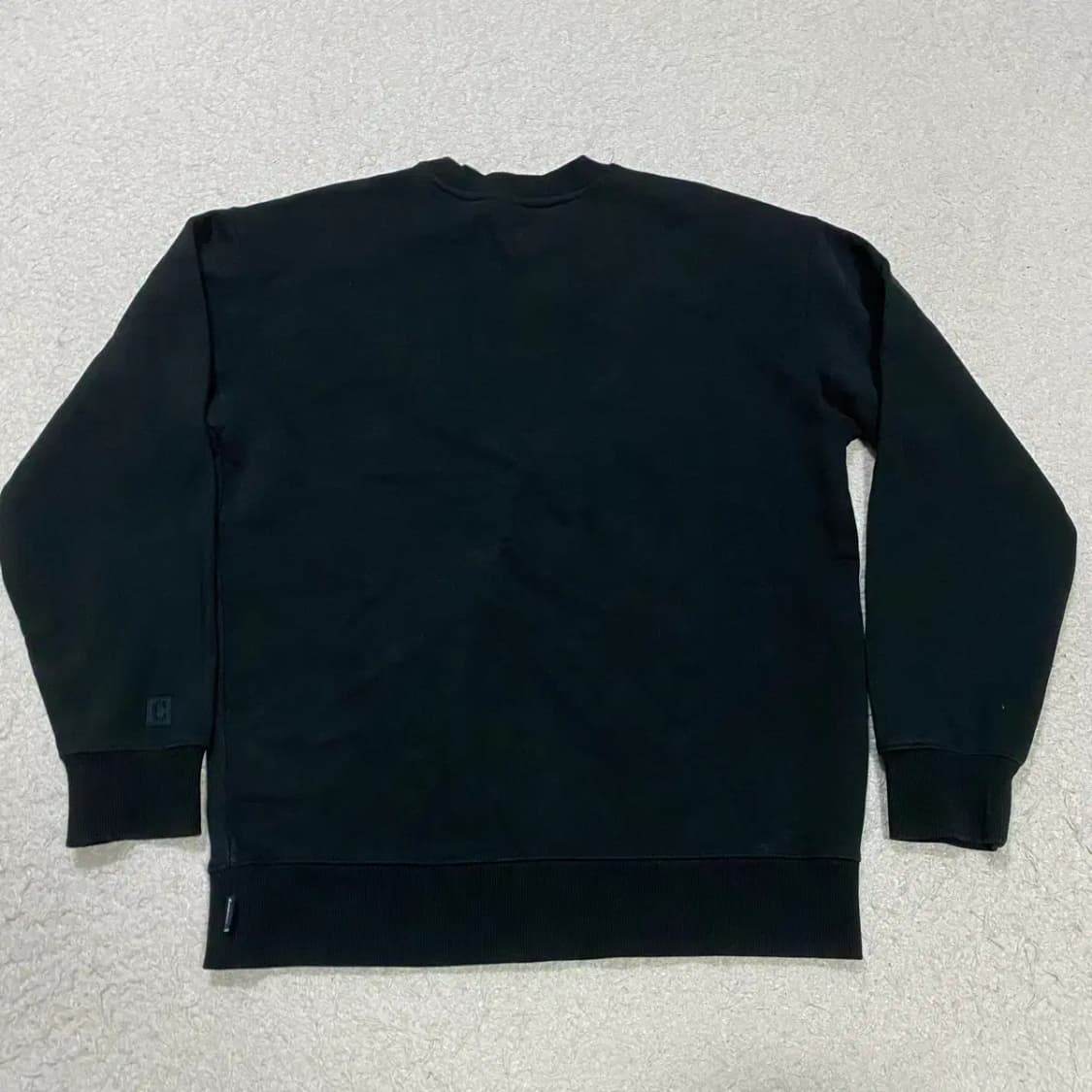 커버낫 맨투맨 블랙 s 90 상품이미지6