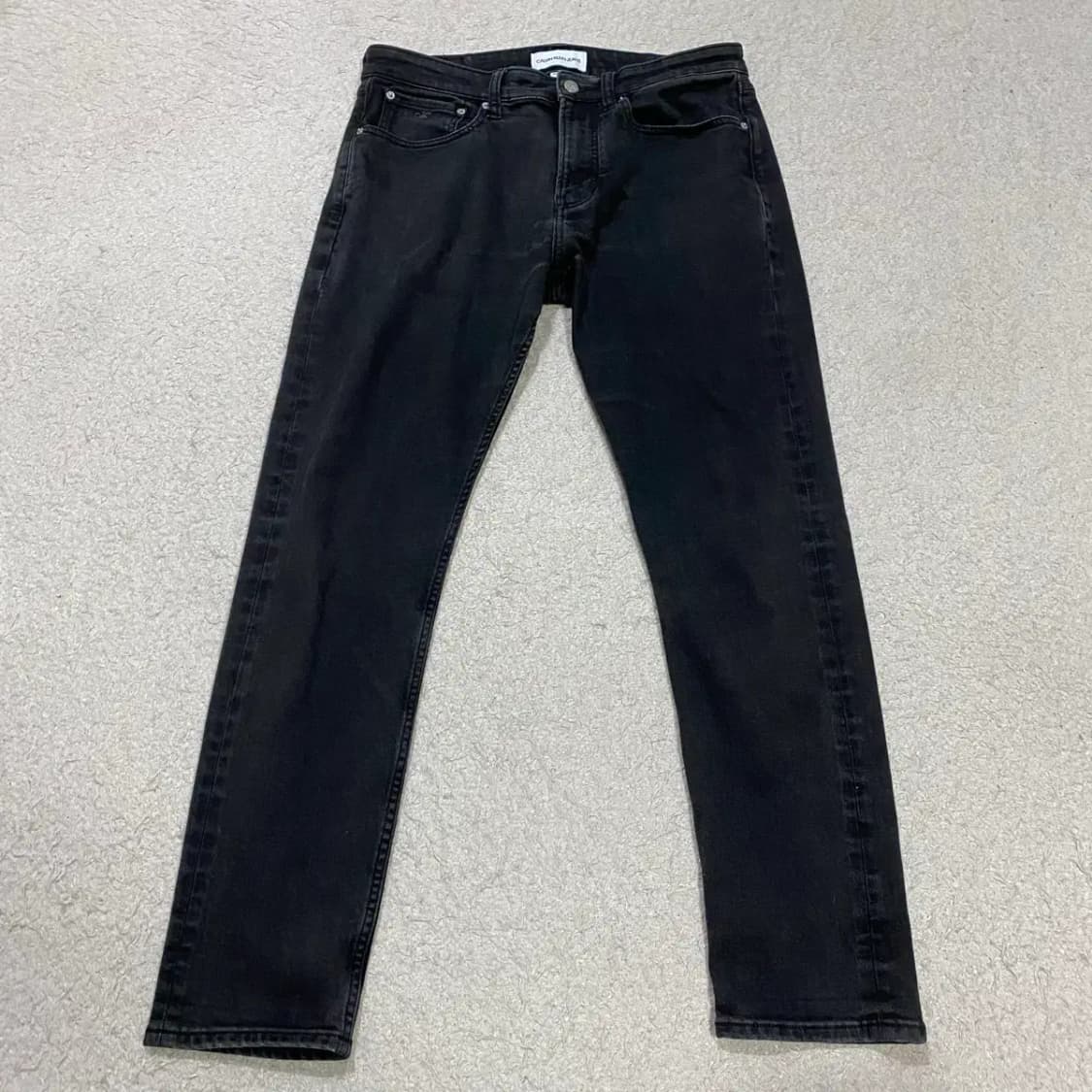 캘빈클라인 청바지 흑청 데님 팬츠 32인치 상품이미지1