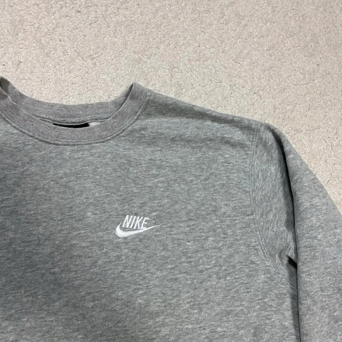 나이키 맨투맨 그레이 기모 s 상품이미지2