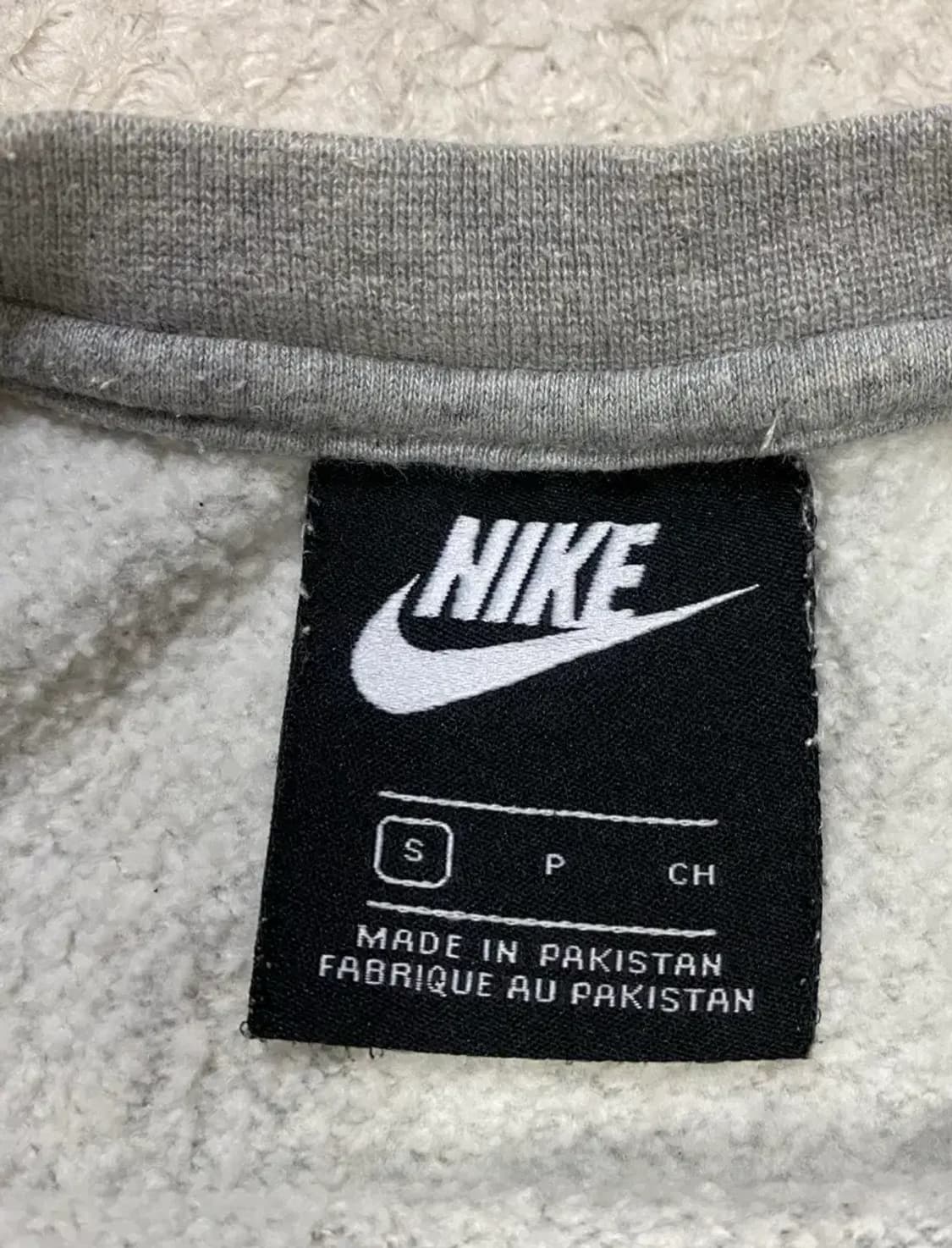 나이키 맨투맨 그레이 기모 s 상품이미지3