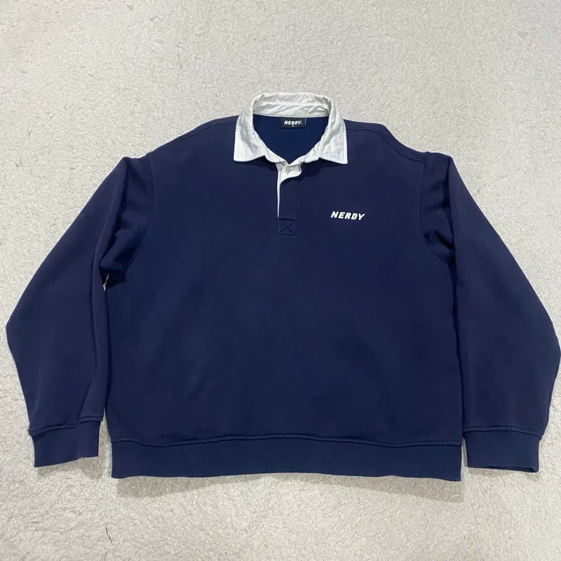 널디 럭비 스웻셔츠 긴팔 카라티 m 상품이미지1