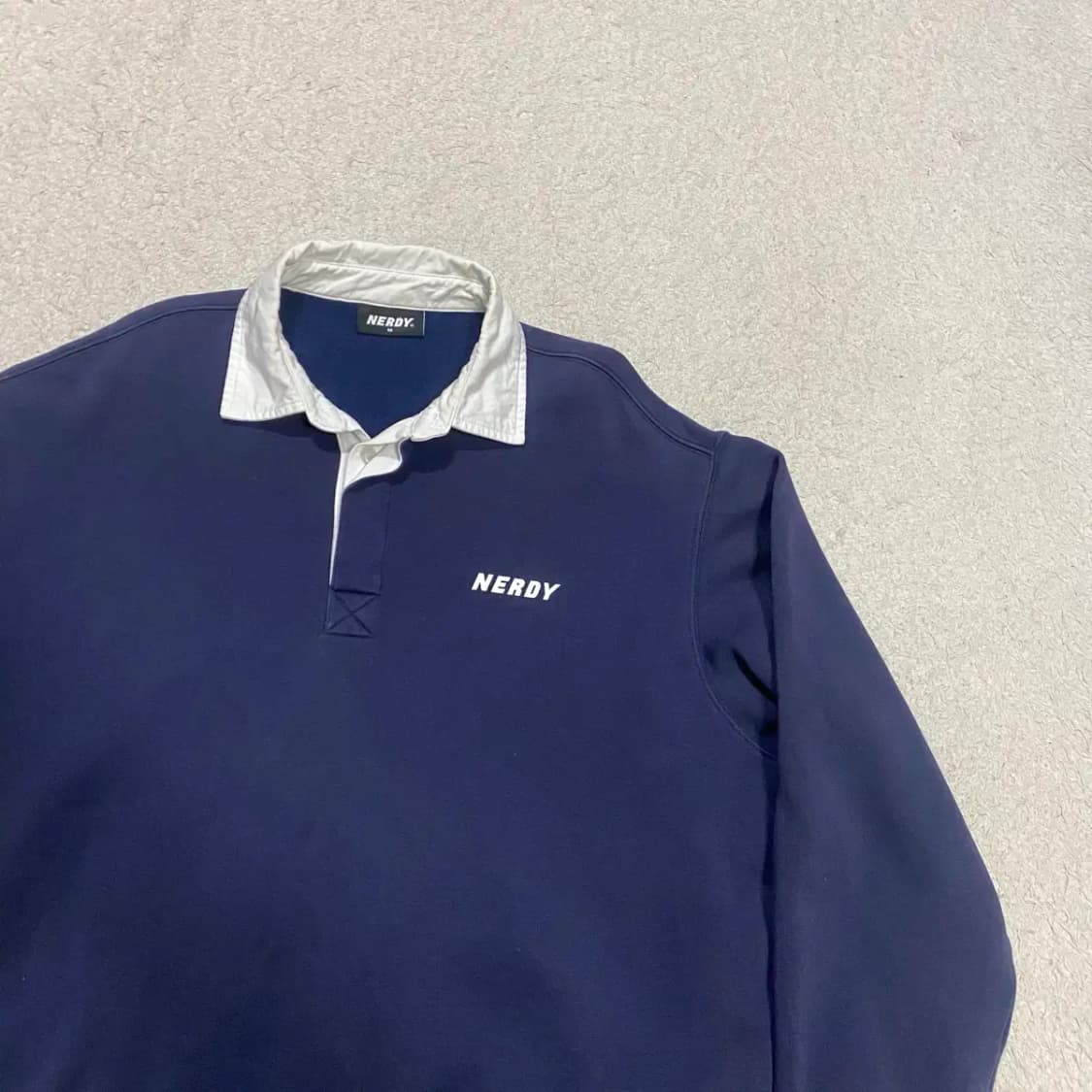 널디 럭비 스웻셔츠 긴팔 카라티 m 상품이미지2