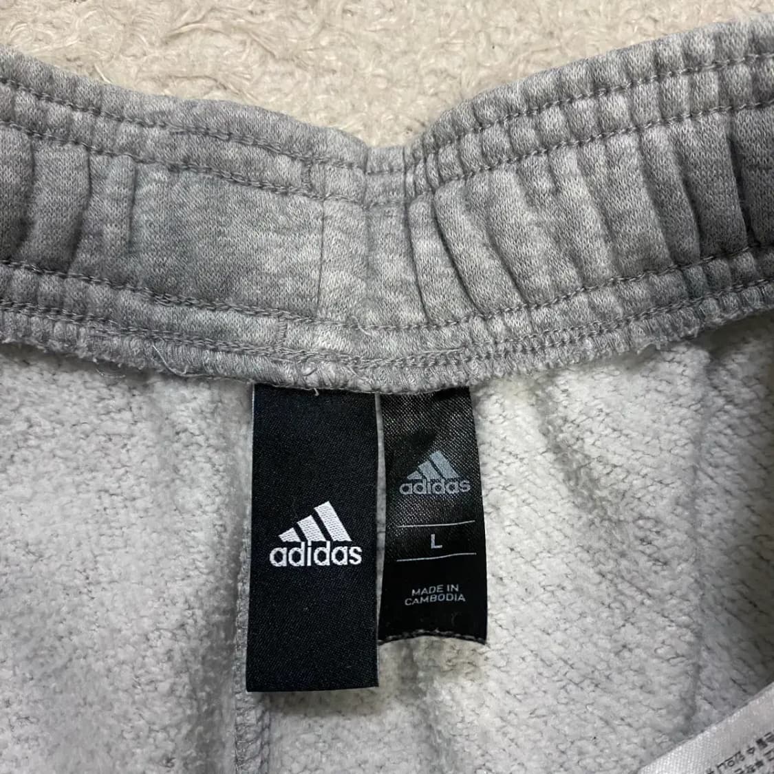 아디다스 바지 트레이닝 조거 팬츠 기모 L 상품이미지3