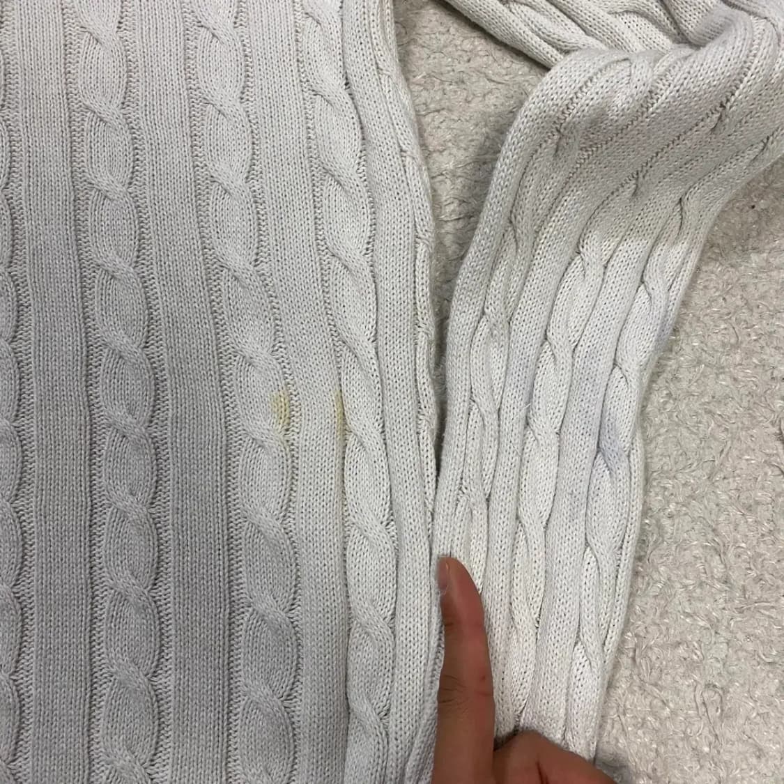 타미힐피거 니트 라운드 XL 상품이미지2