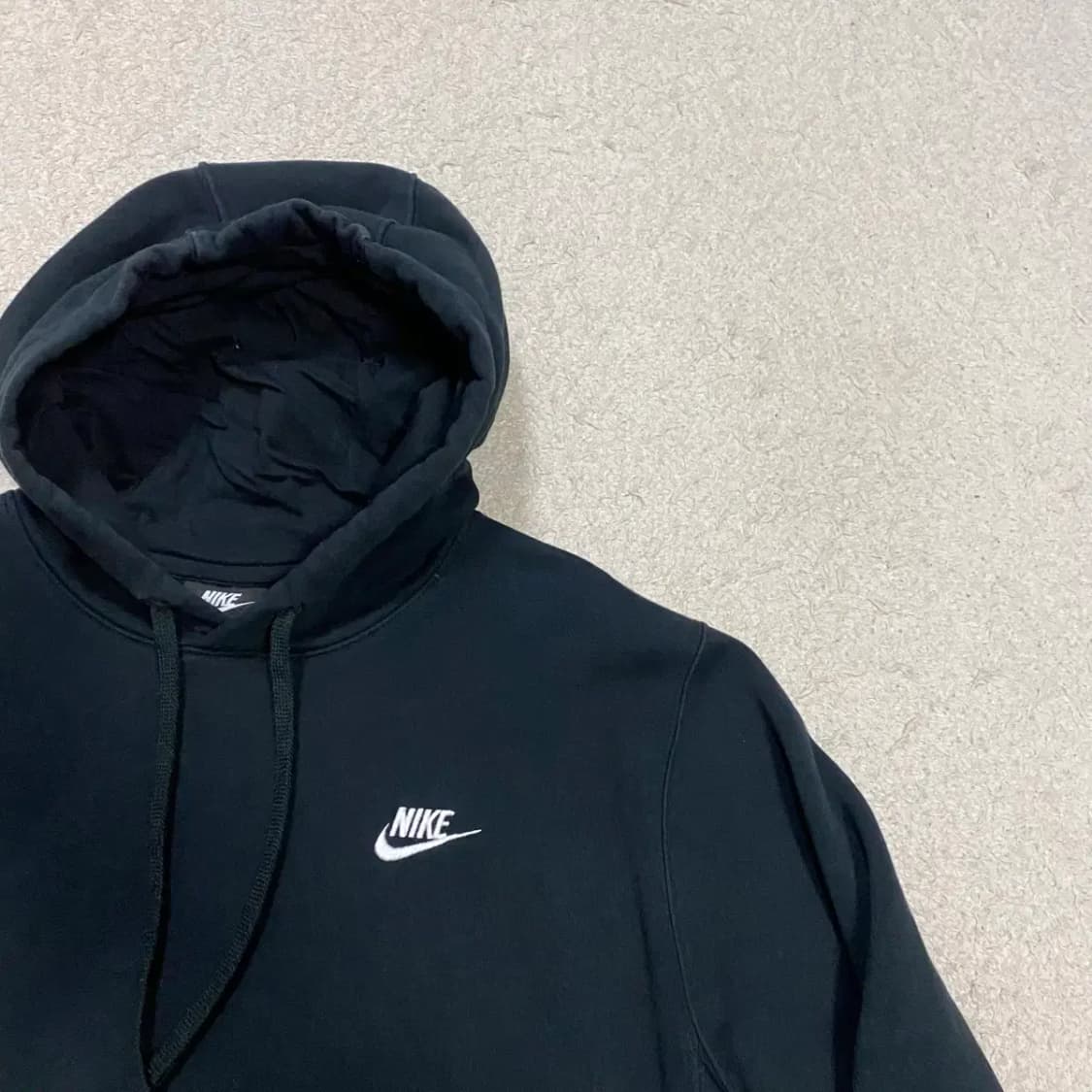 나이키 후드티 블랙 기모 s 상품이미지2